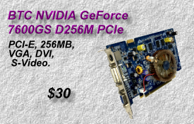 BTC NVIDIA_GeForce 7600G