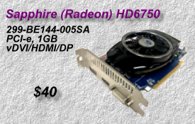 Sapphire Radeon HD6750