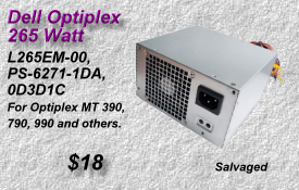 Optiplex L265EM-00, PS-6271-1DA, 0D3D1C